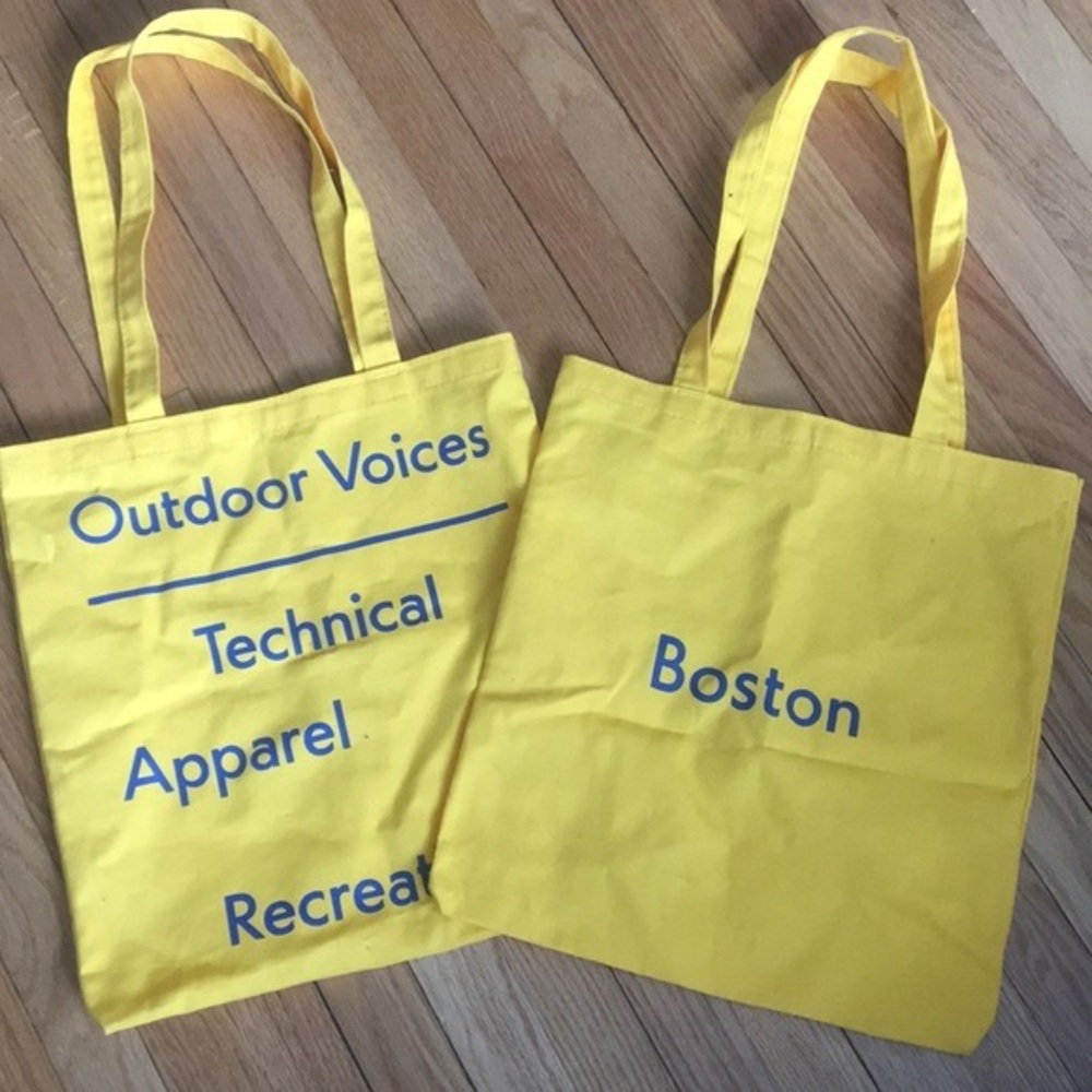 ISO Boston Yellow Outdoor Voices Tote